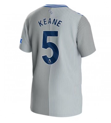 Everton Michael Keane #5 Tredje Tröja 2023-24 Kortärmad